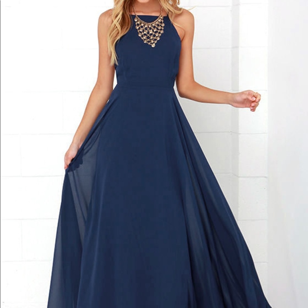 Lulu’s Mythical Kind of Love Maxi Dress XS